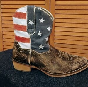 Women's Roper American Beauty Boots sz 9